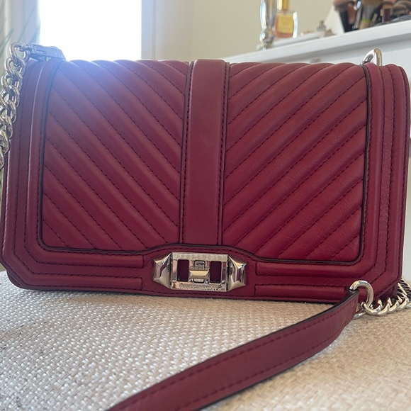 Rebecca Minkoff Chevron Quilted leather crossbody bag - Picture 12 of 12